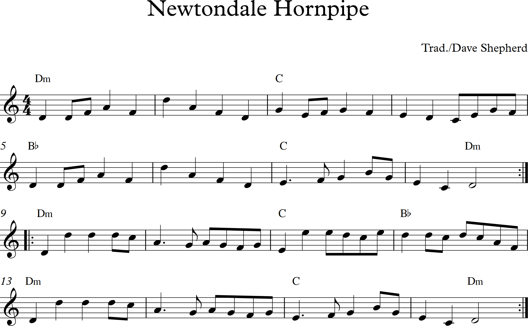 Newtondale Hornpipe