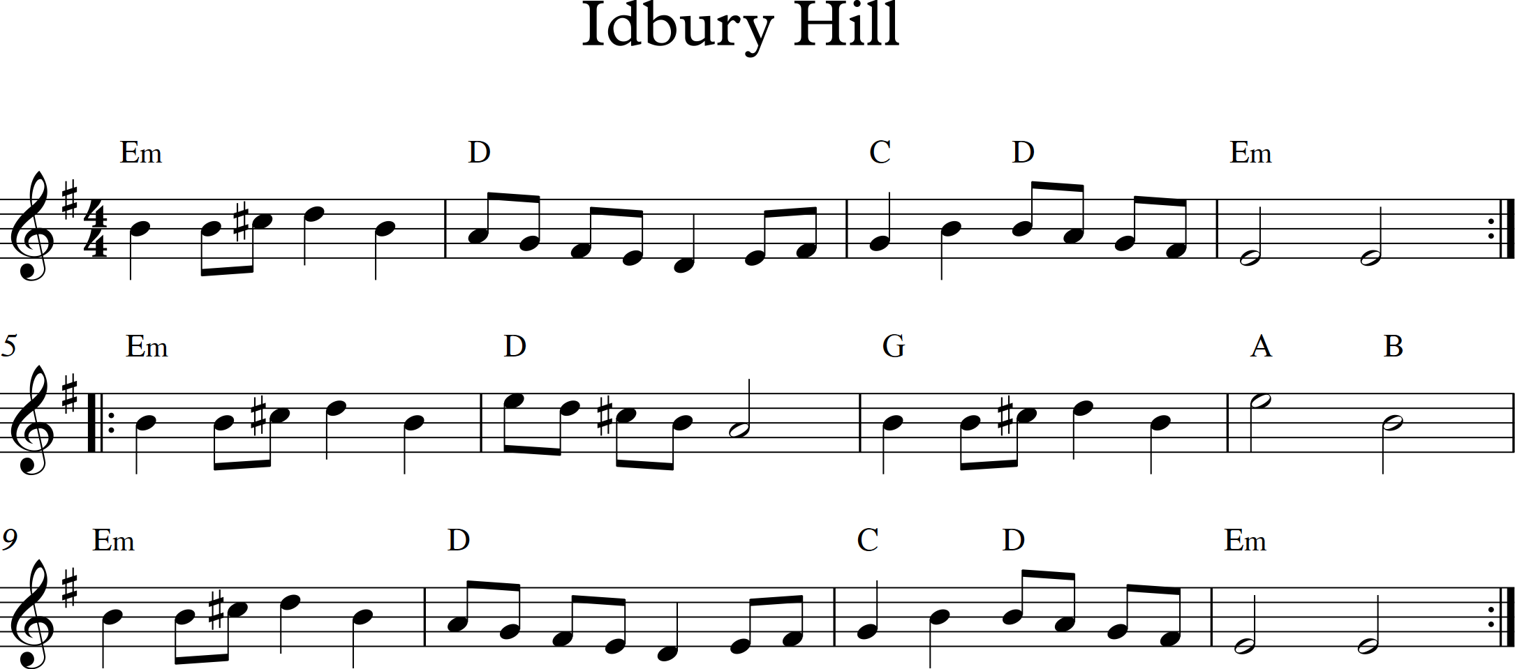 Idbury Hill basic